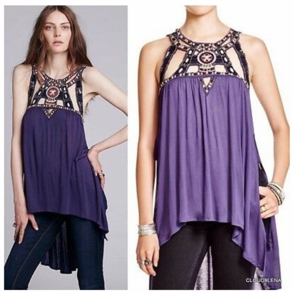 Free People • Vision Quest Embellished Tunic